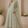 Sage Green A-Line Suit Set