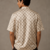 ChatGPT Image May 28, 2026, 09_15_38 PM LV Cream & Brown Allover Monogram Cuban Collar Silk Shirt