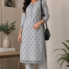 Slate Aura Printed Kurta Set