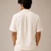 ChatGPT Image May 28, 2026, 10_56_37 PM Cream Cuban Collar Shirt with Subtle Textured Weave