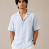 ChatGPT Image May 28, 2026, 11_08_41 PM Ice Blue Luxury Shirt with Subtle White Pinstripes