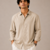 ChatGPT Image May 28, 2026, 11_29_17 PM Sand Beige Pleated Luxury Shirt