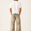 ChatGPT Image May 30, 2026, 03_42_51 PM Sand Beige Vintage Wash Wide-Leg Jeans