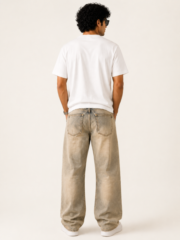 ChatGPT Image May 30, 2026, 03_42_51 PM Sand Beige Vintage Wash Wide-Leg Jeans