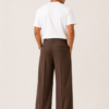 Chocolate Brown Palazzo Trousers