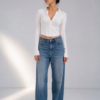 Dior “Blue Mirage” Straight-Leg Jeans