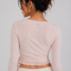 Dior “Blush Ballet” Wrap Top