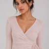 Dior “Blush Ballet” Wrap Top