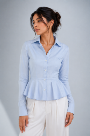 Dior “Skyline Peplum” Luxury Shirt