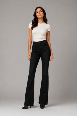 Dior 5th bottom front Dior “Midnight Sculpt” Premium Flare Denim