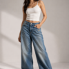 Gucci 2nd bottom front Gucci “Azure Flow” Premium Wide-Leg Denim