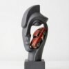 Modern Abstract Face Sculpture with Vintage Car – Artistic Home Decor (Rs. 99)