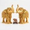 create_Imperial_Golden_202603201550 Golden Elephant Decorative Showpiece Set – Premium Home Decor (Rs. 110)