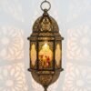 Moroccan Vintage Shadow Lantern Lamp – Premium Home Decor (Rs. 110)