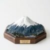 create_Mount_Fuji_202603221448 Mount Fuji Miniature Showpiece – Snow Peak Landscape Decor (Rs. 115)