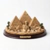 create_Pyramids_of_202603221435 Pyramids of Giza Miniature Showpiece – Ancient Wonder Decor (Rs. 125)