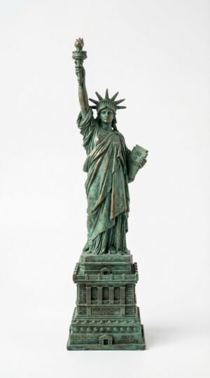 Statue of Liberty Miniature Showpiece – World Icon Decor (Rs. 112)