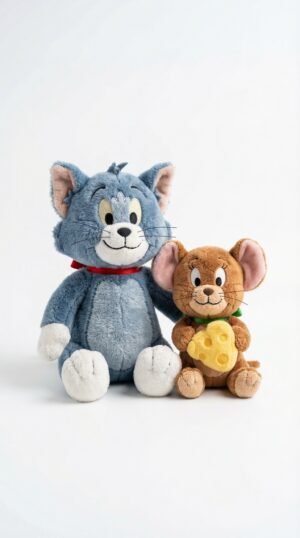 Tom & Jerry Plush Soft Toy Combo – 12 Inch (Rs. 110)