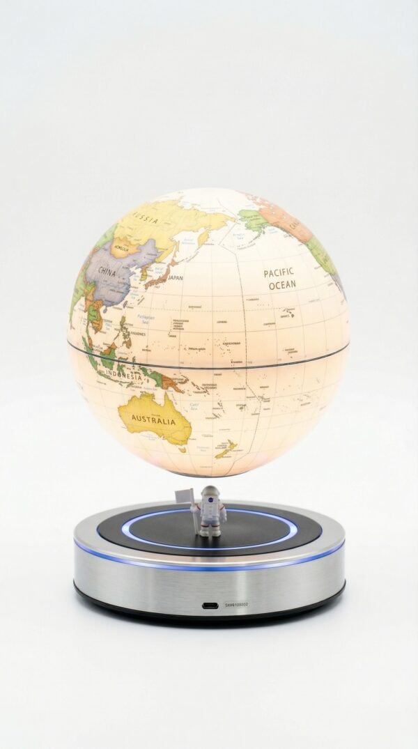show_from_the_202603201628 Floating Magnetic Globe Lamp – Modern Home Decor (Rs. 120)