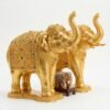 show_it_from_202603201553 Golden Elephant Decorative Showpiece Set – Premium Home Decor (Rs. 110)